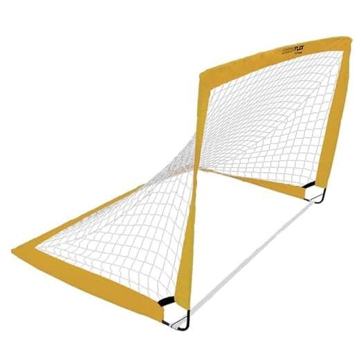 Rhino Flex 4'x 3' Portable Soccer Goal by – Durable, Lightweight, Yellow