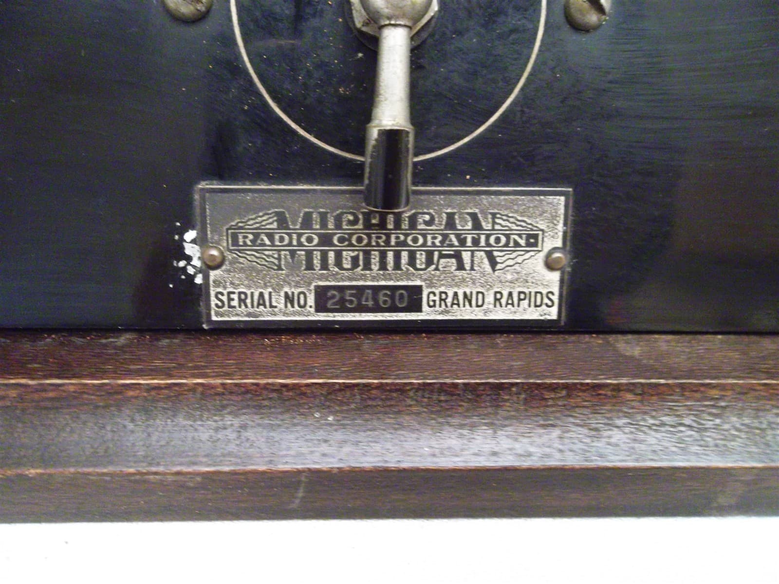 MICHIGAN RADIO by KLITZEN DETECTOR / TUNER & AMPLIFIER AMP 1920's TUBE RADIO 4