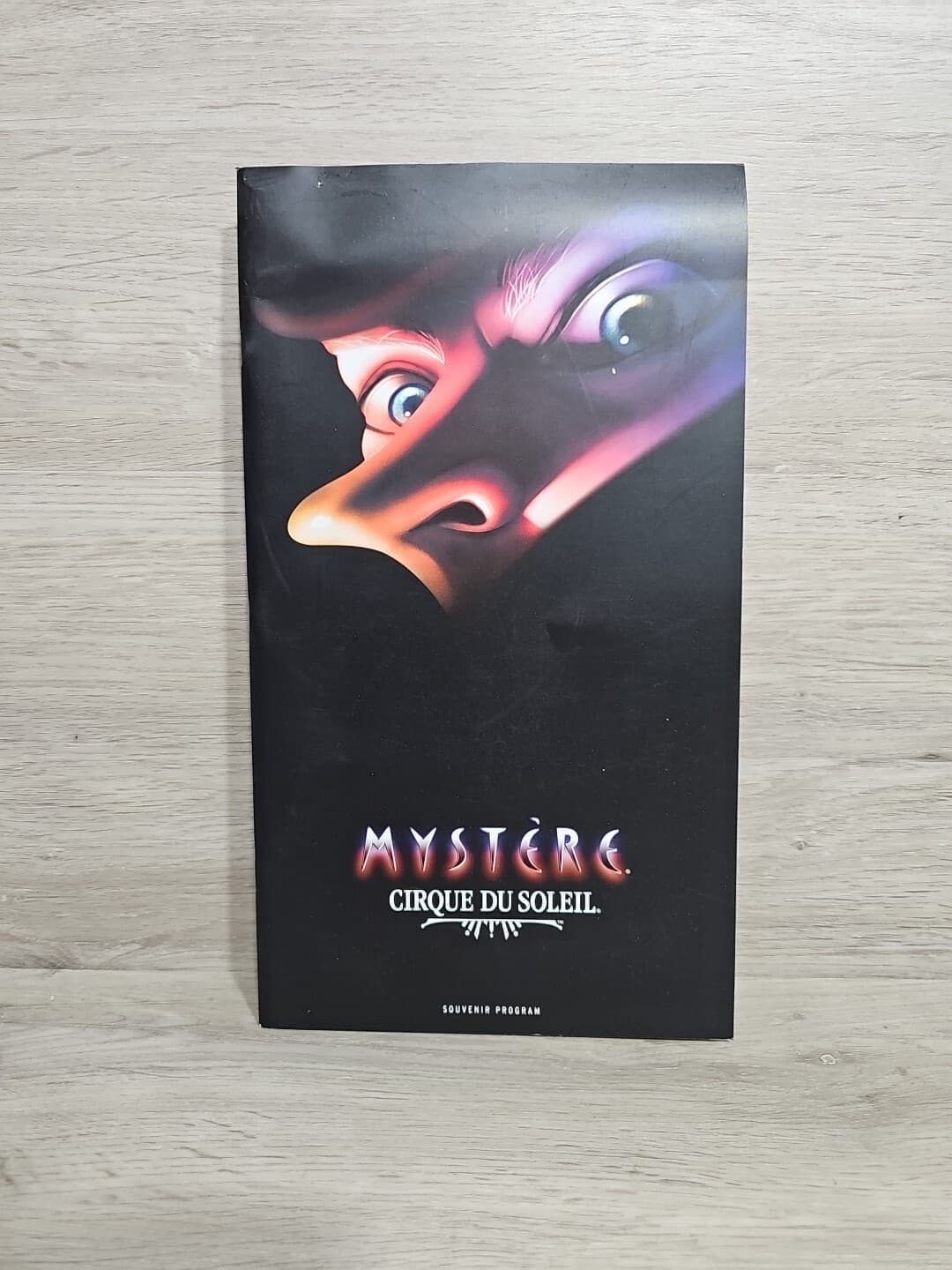 2001 Cirque Du Soleil MYSTERE Souvenir Program from Bellagio