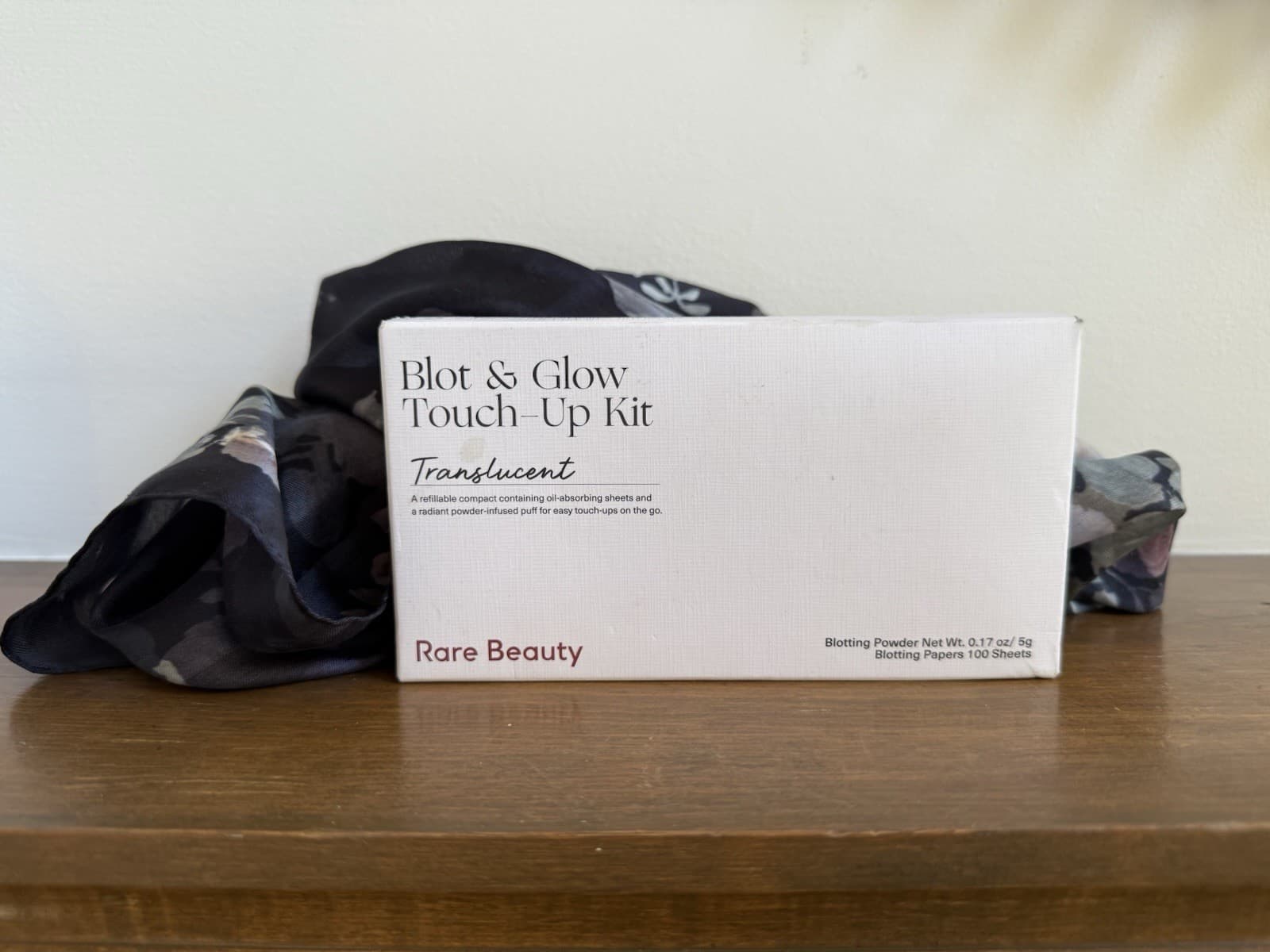 Rare Beauty Blot And Glow Touch Up Kit Compact Blotting Paper Translucent New 3