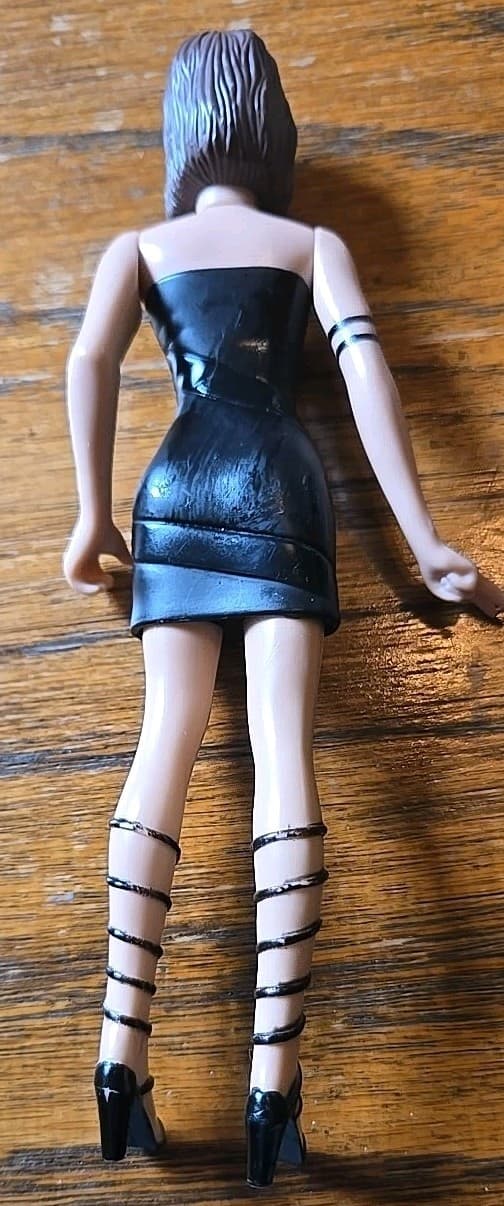 Vintage 1998 Spice Girls Posh Spice Figure Poseable Doll 6" Tall 5