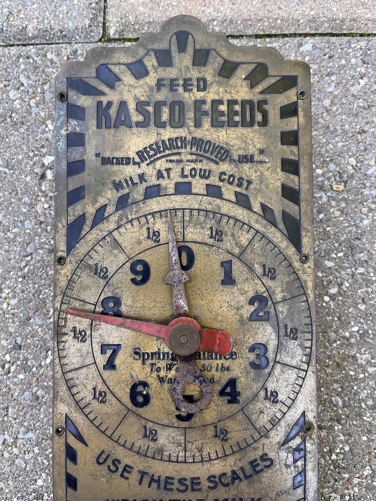 Vintage Kasco Feed 10-lb Milk/Feed Scale 2