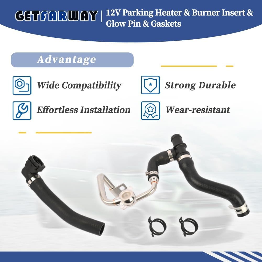 Turbo Coolant & Expansion Tank Hose 11537645832 11537600674 Compatible with MINI 4