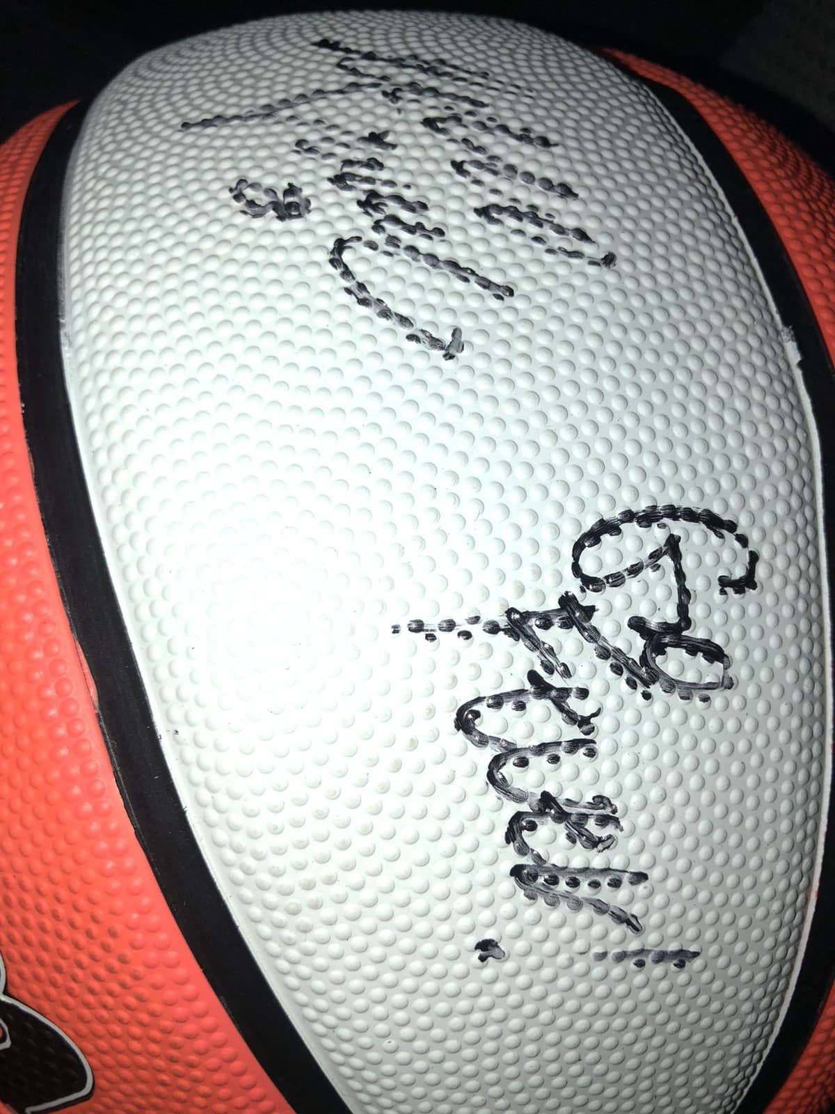 Sophie Cunningham Signed Autographed WNBA Replica Basketball ‘Go Fever!’ PROOF 4