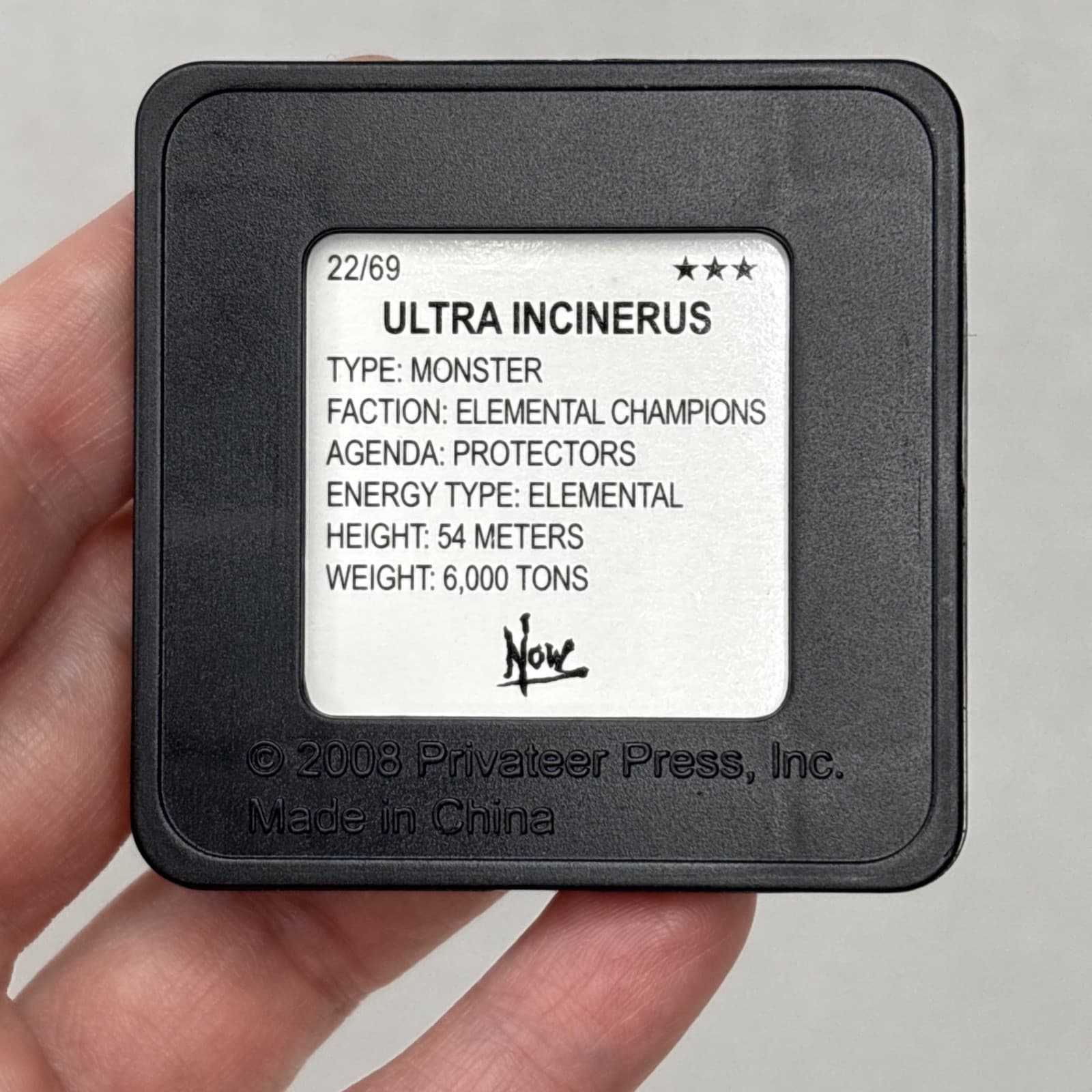 Monsterpocalypse: Elemental Champions - Ultra Incinerus 6