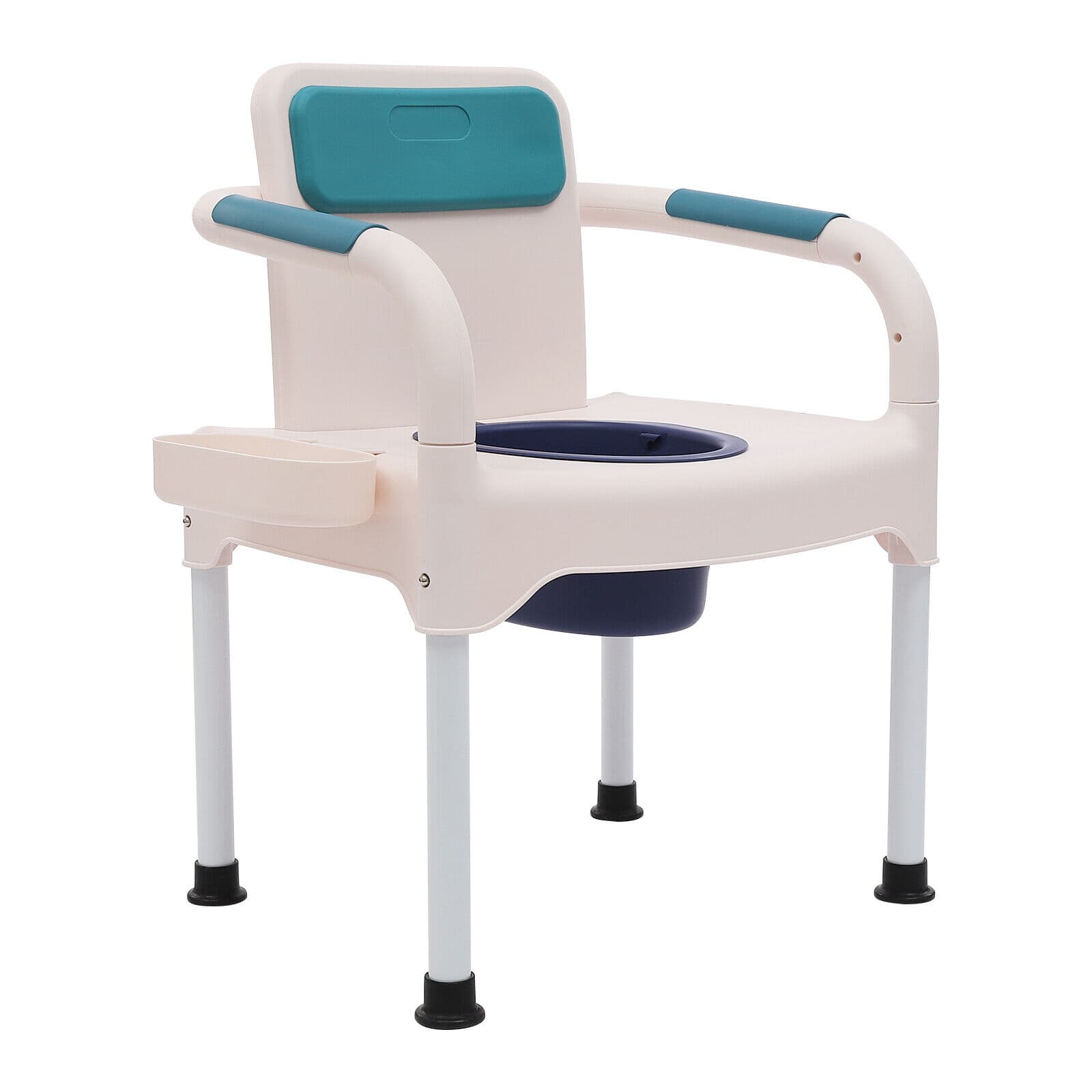 Bedside Commodes Chair Toilet Chair Commode Toilet W/Armrests Home 6