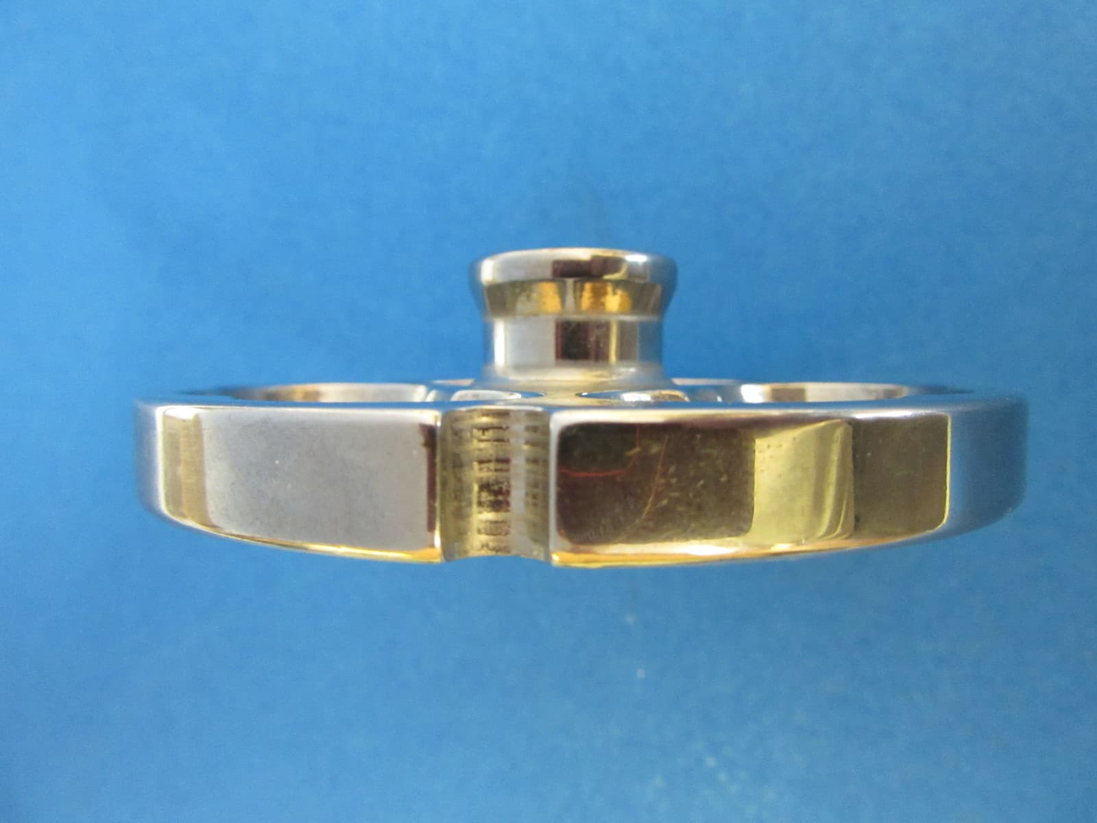 #22 x 1/8" w/ HUB Meat Food Grinder Plate Disc Hobart Cabelas LEM Weston MTN etc 2