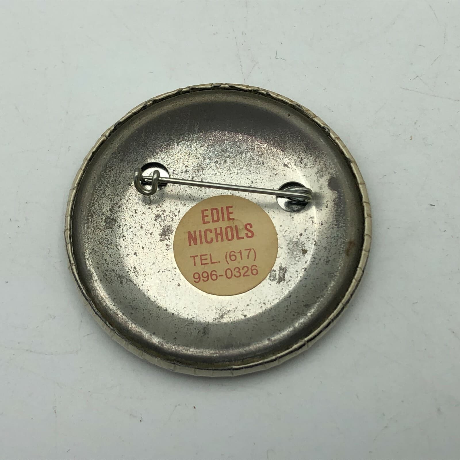 Holy Name Parish Pinback New Bedford MASS 2-1/4" Button Pin Badge Vintage 5