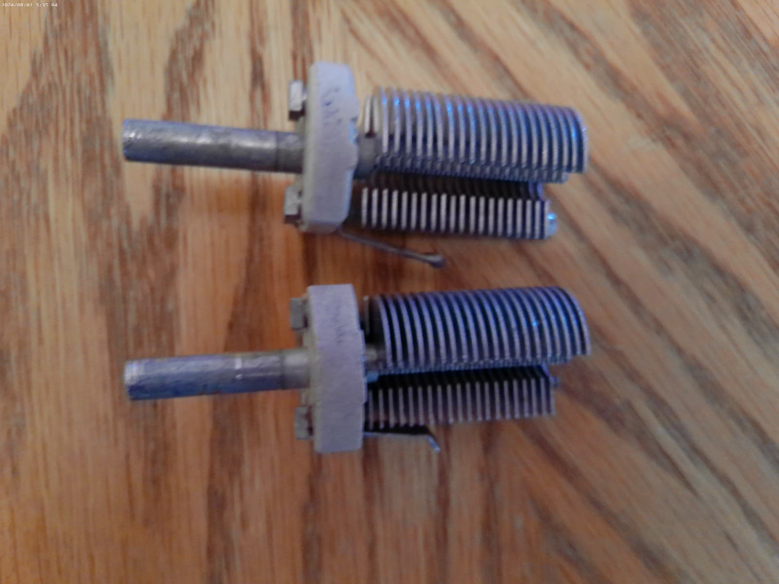 Two Used Variable Capacitors Tested Good 150pf