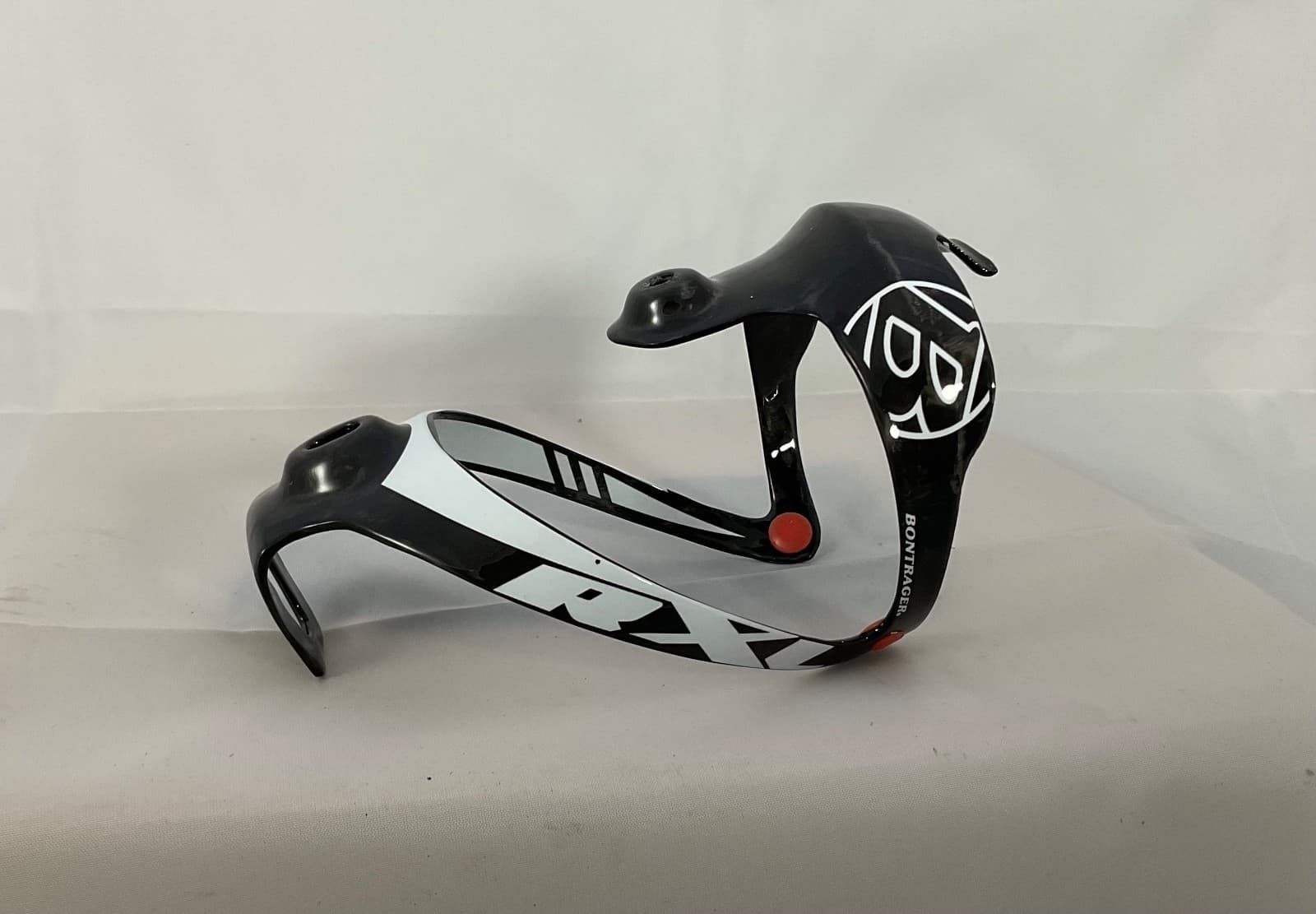 Bontrager RXL Carbon Bike Water Bottle Cage / Holder  Black /white 2