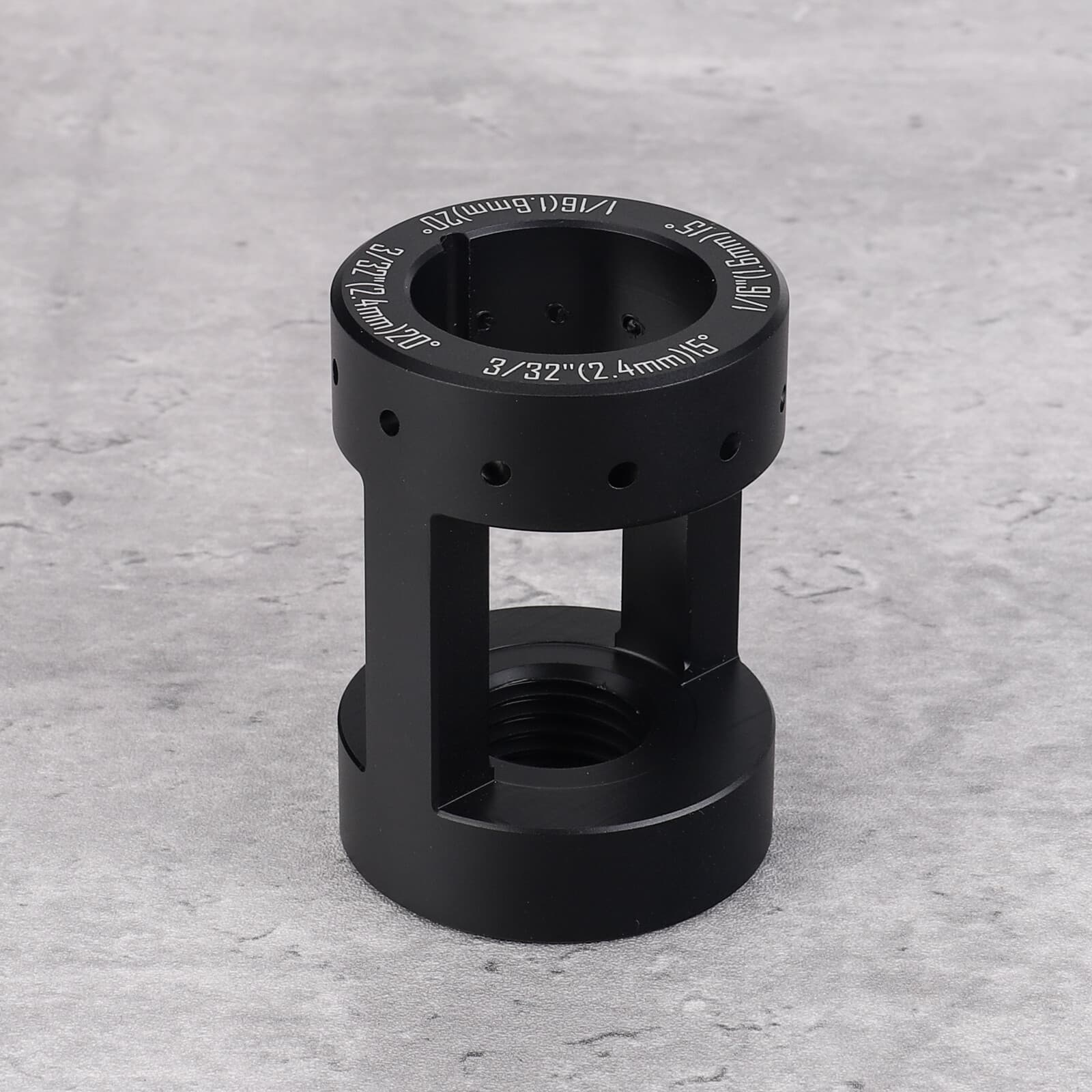 TIG Welding Tungsten Sharpener / Grinder Multi-Angle Offsets Cut-off TOOL NEW 5