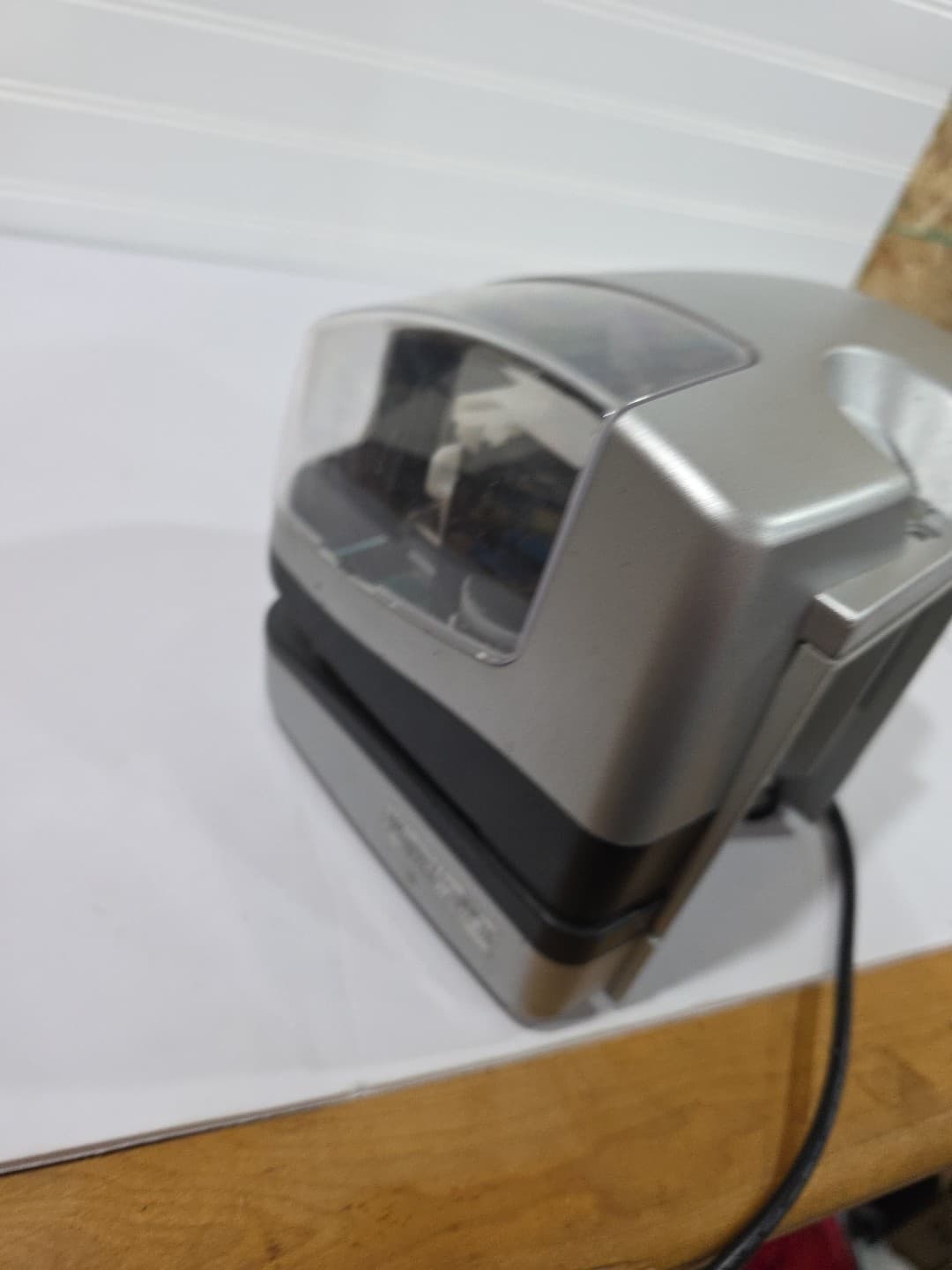 Amano PIX-55 Electronic Atomic Employee Punch Time Clock Machine For Parts Or Re 3