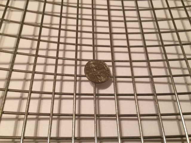 Quality Stainless Steel Mesh - 304 #2 .063 Stainless Steel Welded Wire 12" x 18" 2