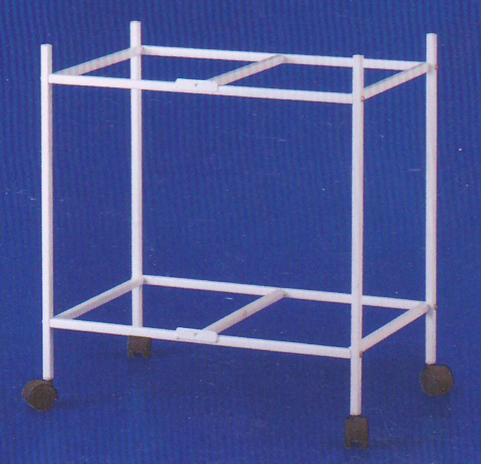 2 Tier Rolling Stand For 30" x 18" x 18" Aviary Bird Flight Cage  