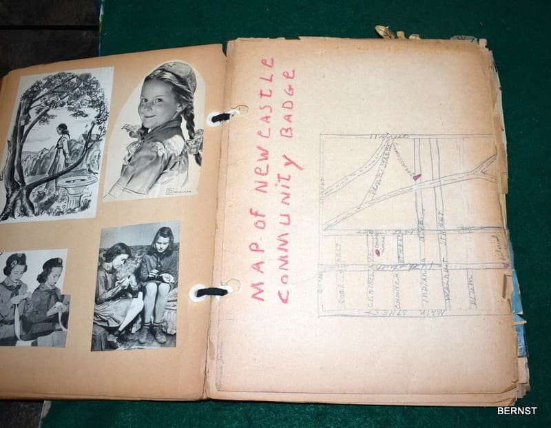 GIRL SCOUT SCRAPBOOK - 6