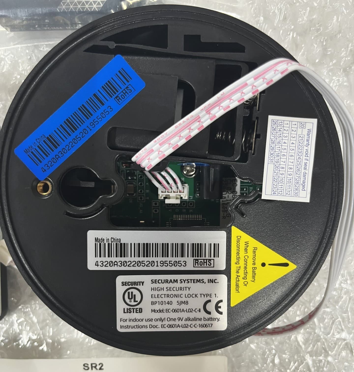 SAFE LOCK SECURAM PROLOGIC SR2 *NEW IN BOX FULL SET WITH DIGITAL DISPLAY & CODE 3