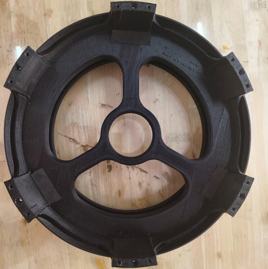 Newtonian Reflecting Telescope Primary Mirror Base 3D Print Mirror Holder 3