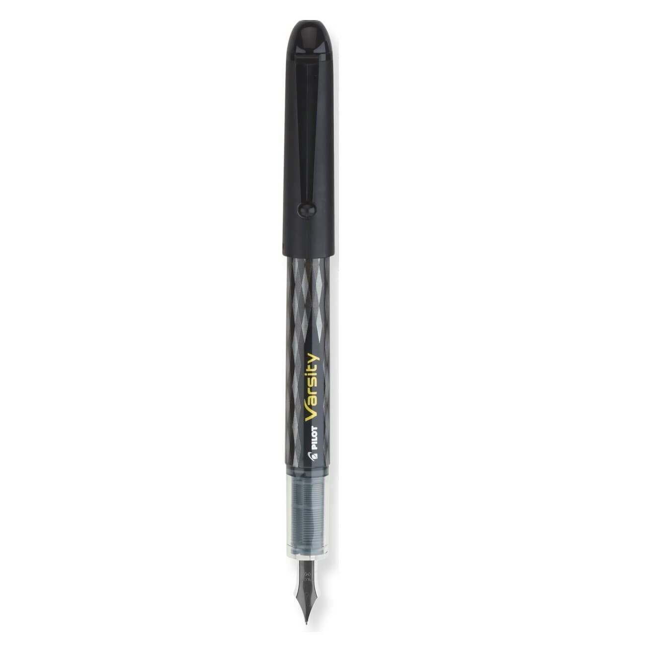 90010 Pilot Varsity Disposable Fountain Pens, Medium Tip, Black Ink, Pack of 3 2