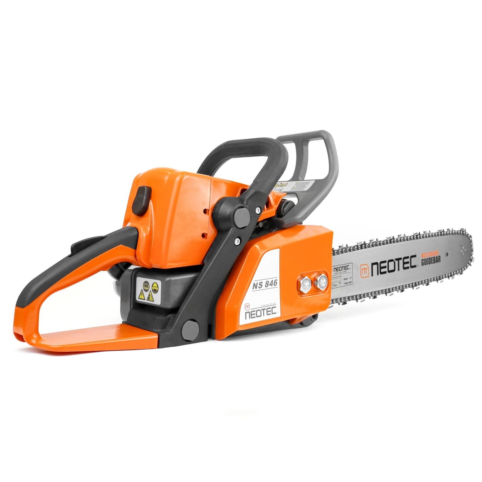 2-Stroke Gasoline Chainsaw 45.4cc 16" Bar Power Engine Wood Cutting Gas Chainsaw 6