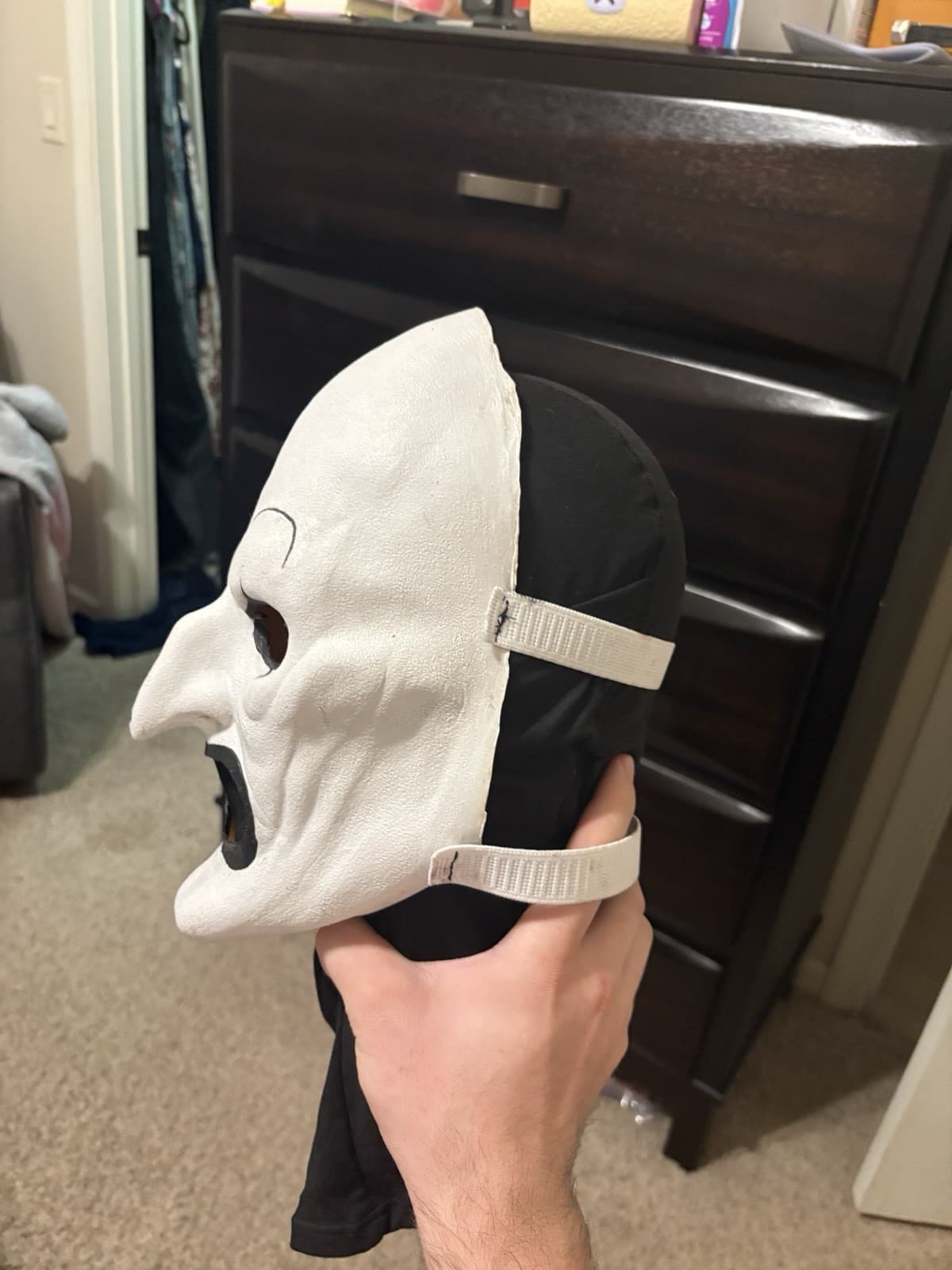 Custom Art The Clown Mask Finished by Mr Samhain Halloween Mask 4