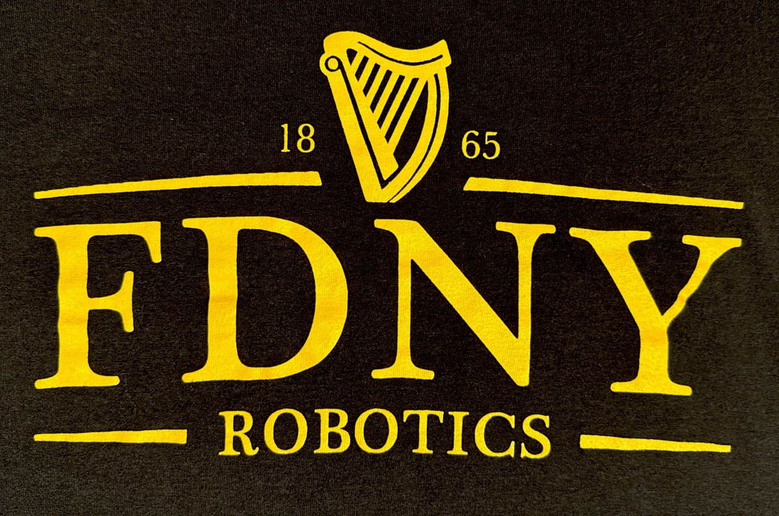 FDNY Fire Department New York T- Shirt Sz L NYC FDNY Bravest Irish IRE Guinness 3