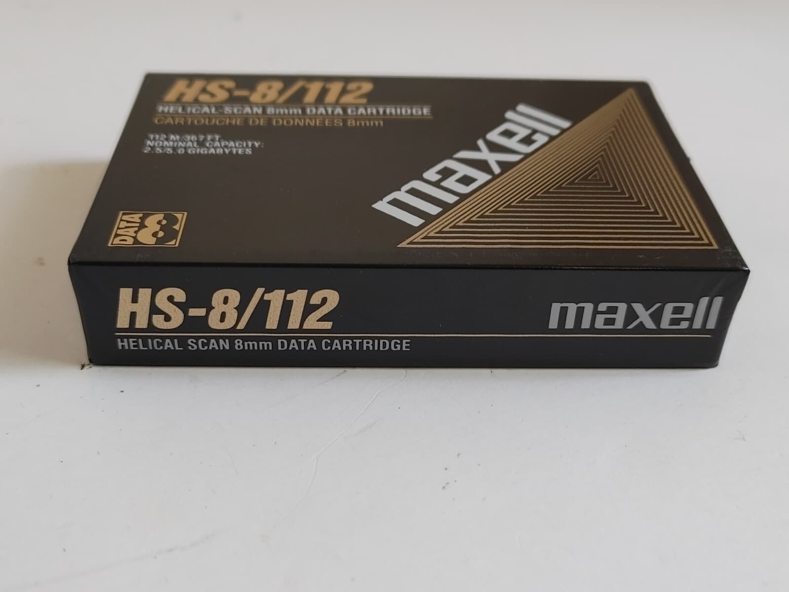 Maxell HS-8/112 Helical-Scan 8mm Data Cartridge New Nominal Capacity 2.5/5.0 GB 3