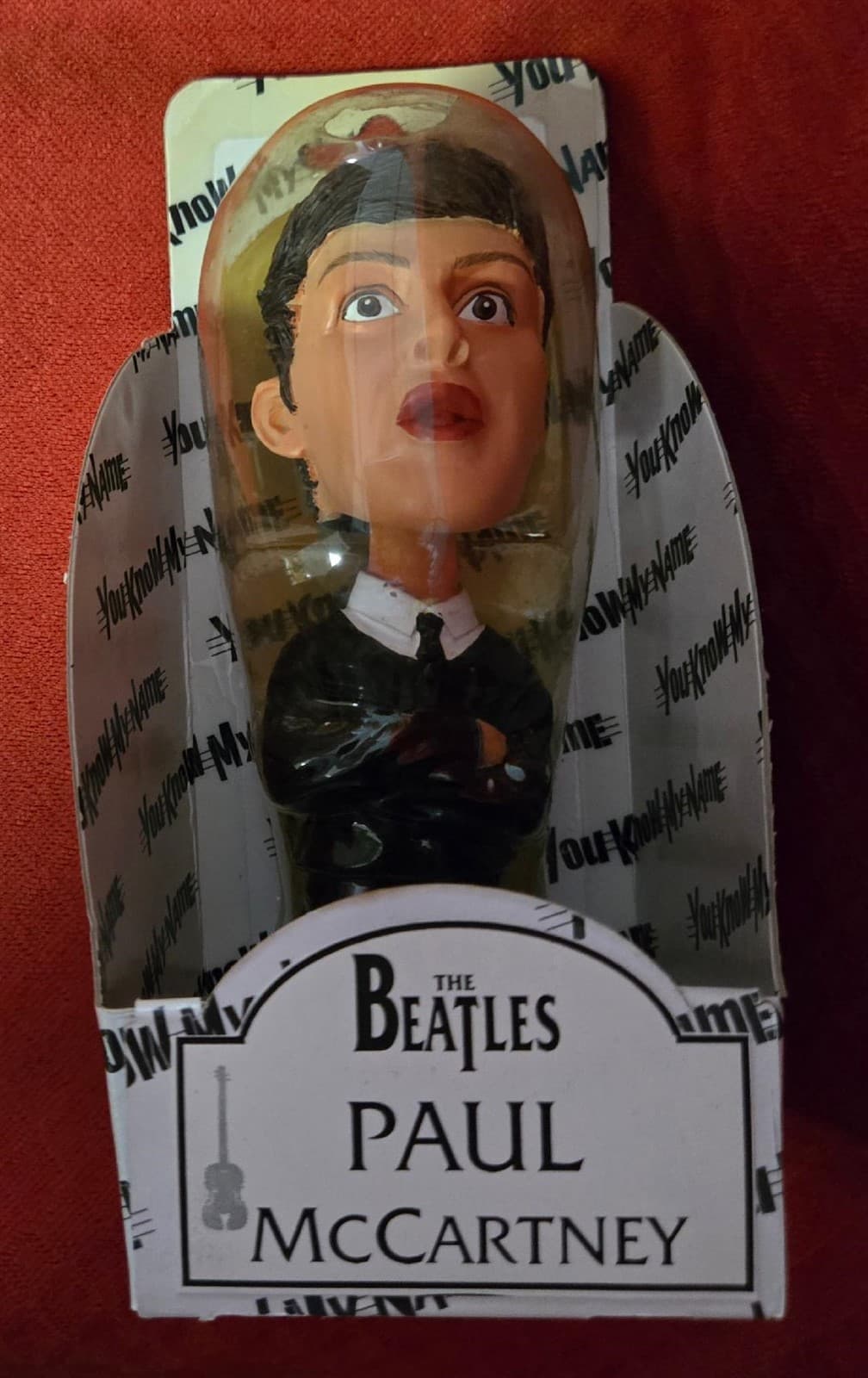 The Beatles 5" You Know My Name Made In China Bobblehead Nodder Dolls SEALED 3
