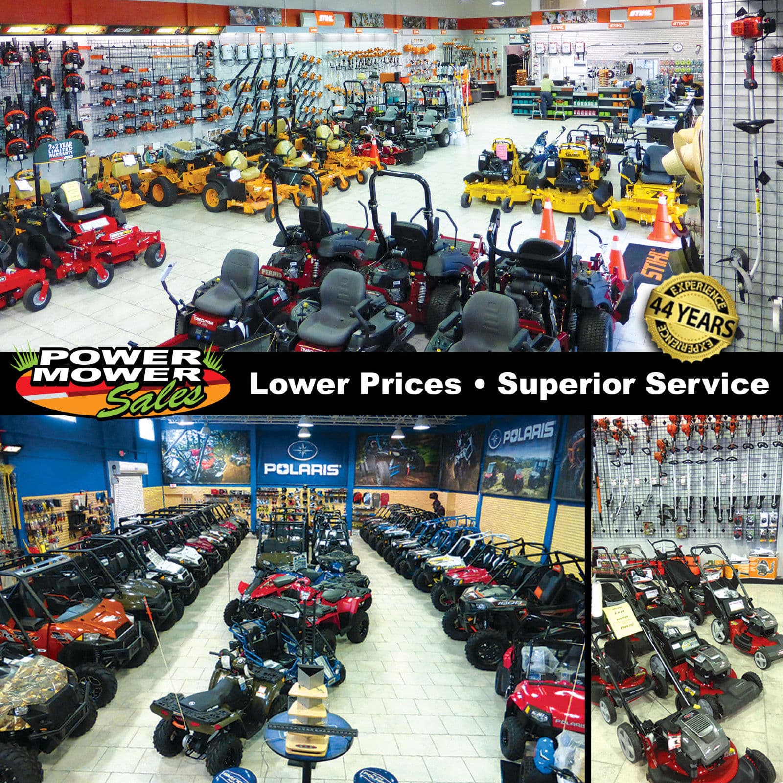 N-108 Dixie Chopper 3/8"-16 Whiz Flange Lock Nut for 50", 60" & 72" Decks 3