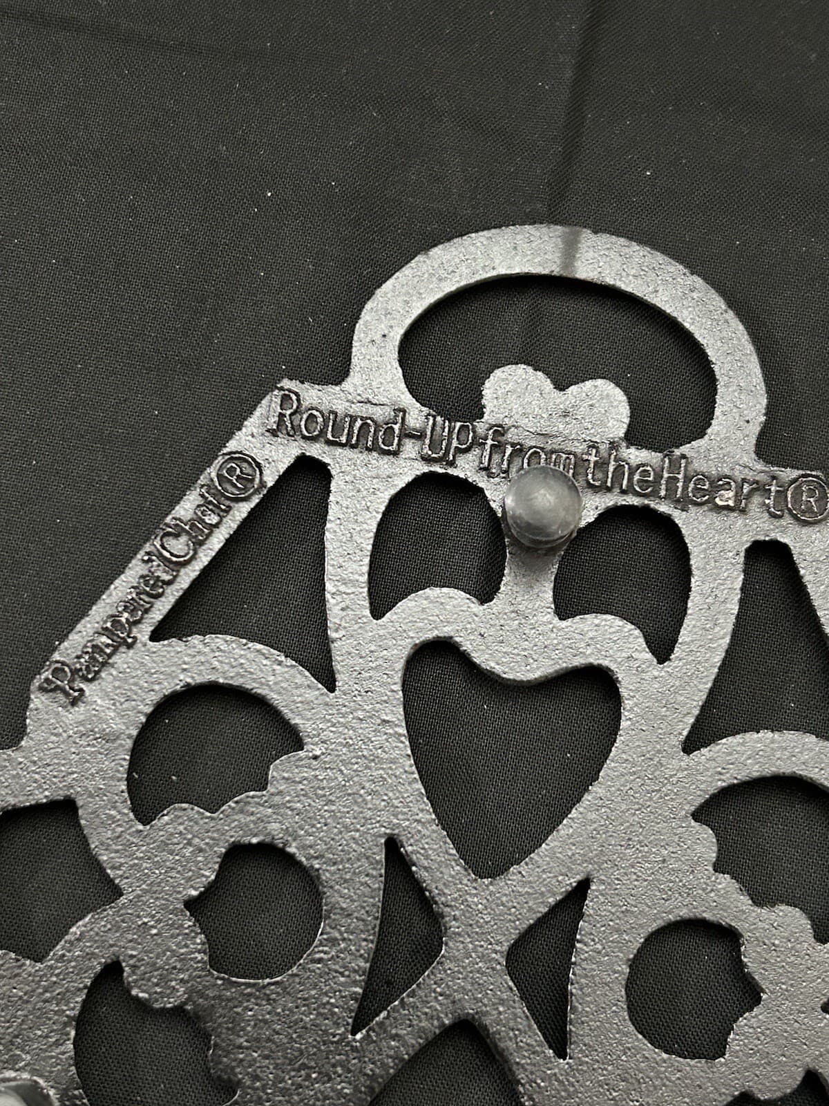 Pampered Chef COPPER Trivet Round-up From The Heart 2011 #2946 NIB 6