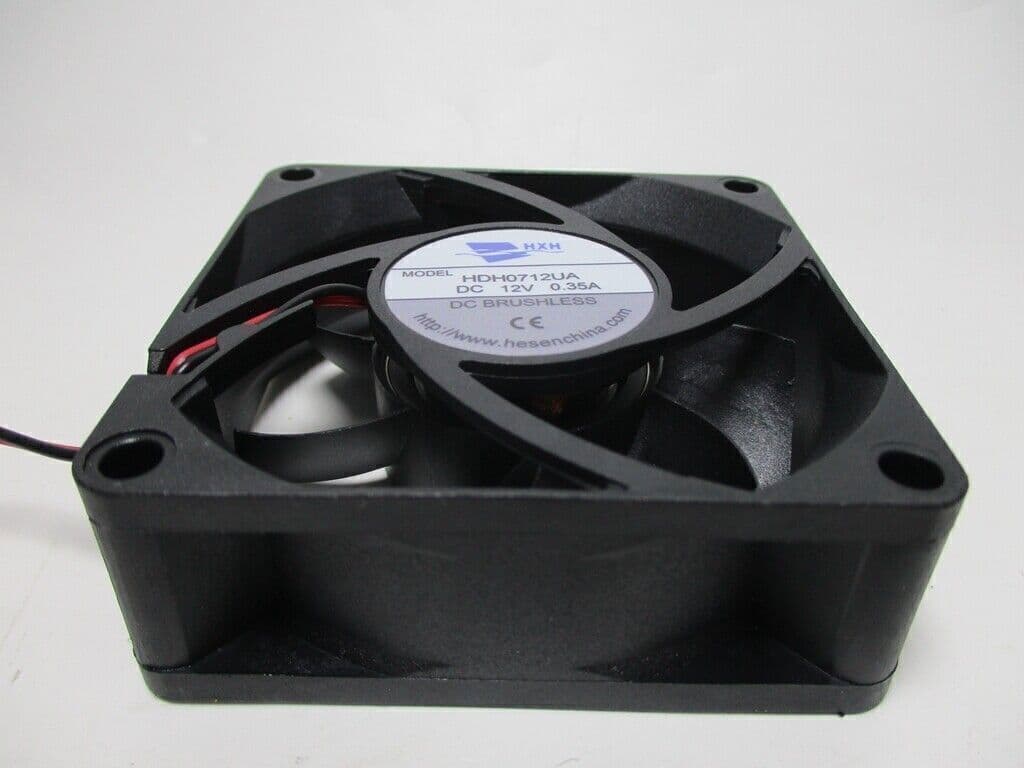 For HXH Fan HDH0712UA DC12V 0.35A 7025 7CM 2 wire cooling fan 4