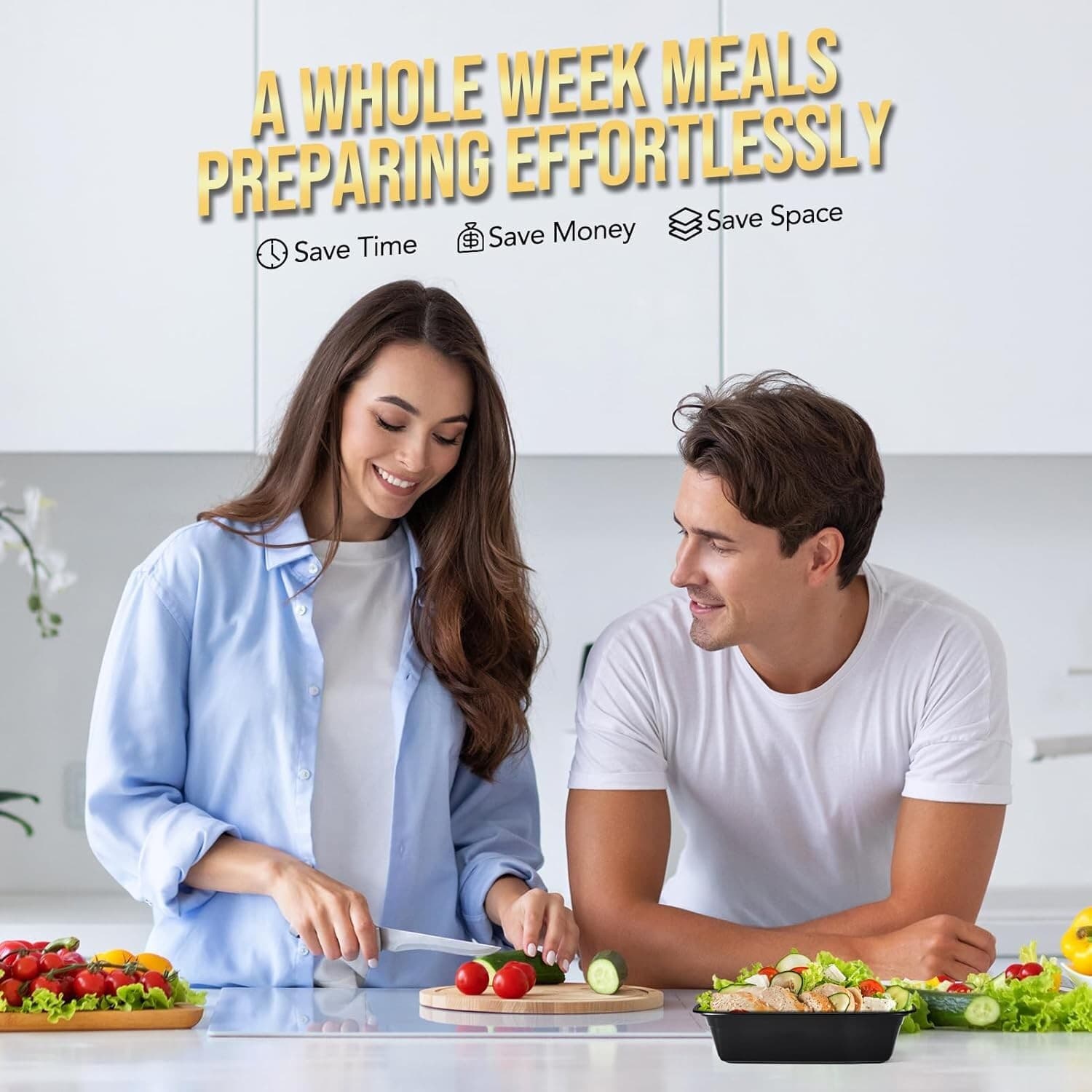 150 Pack 30 oz Plastic Food Containers To Go Containers For Lunch/Takeout US 6