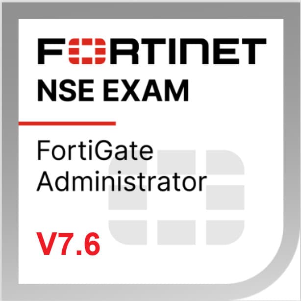Fortinet FCP FGT AD FortiOS 7.6: FCP AD FGT-7.6 Exam