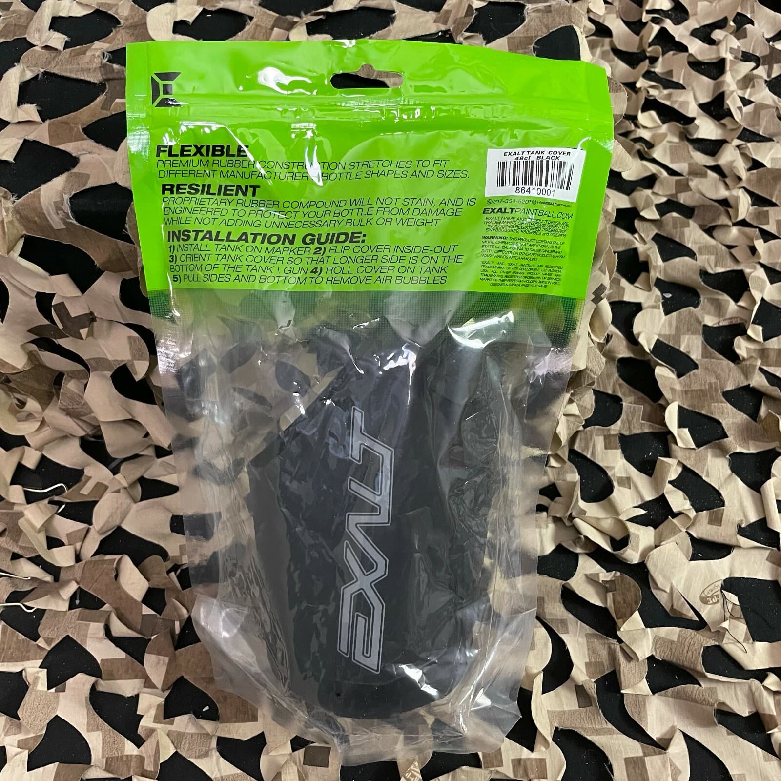 NEW Exalt 48CI Tank Cover - Black 6