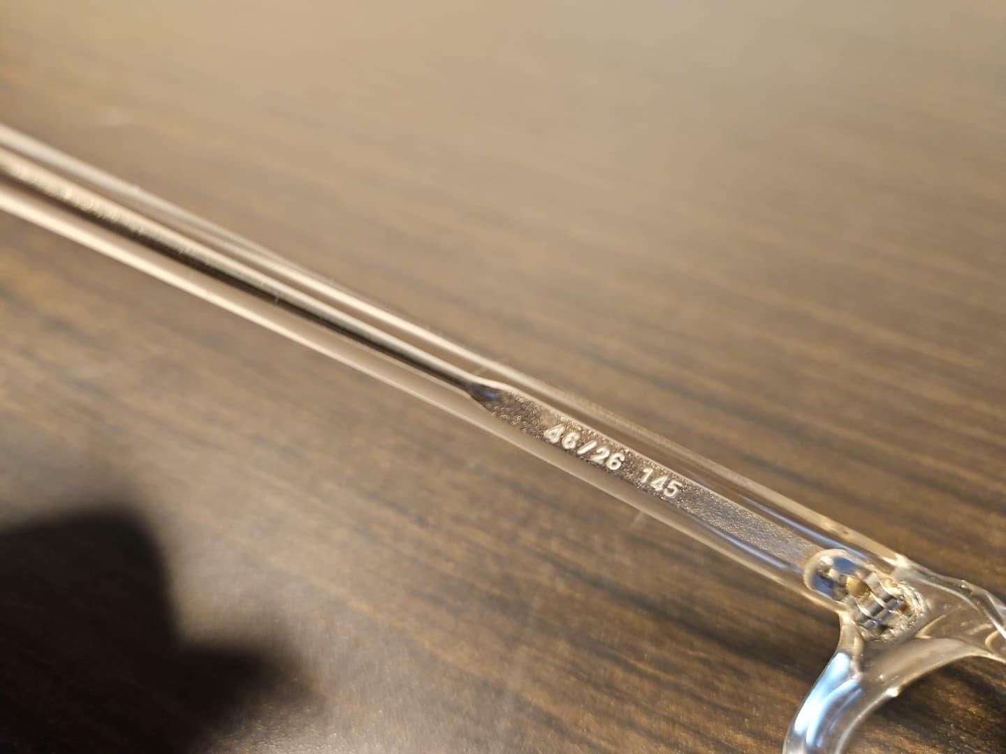 Vintage ELITE NORWOOD Crystal 46/26/145 Eyeglass Frame Only NOS A9 3