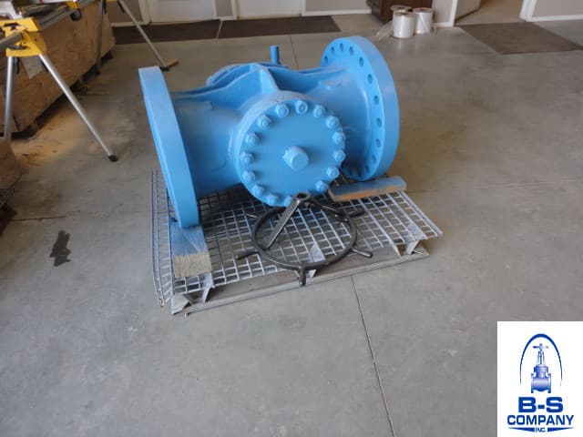 Plug Valve NORDCO 16" 600 RF Flanged Lubricated Hyperseal Gear Operated