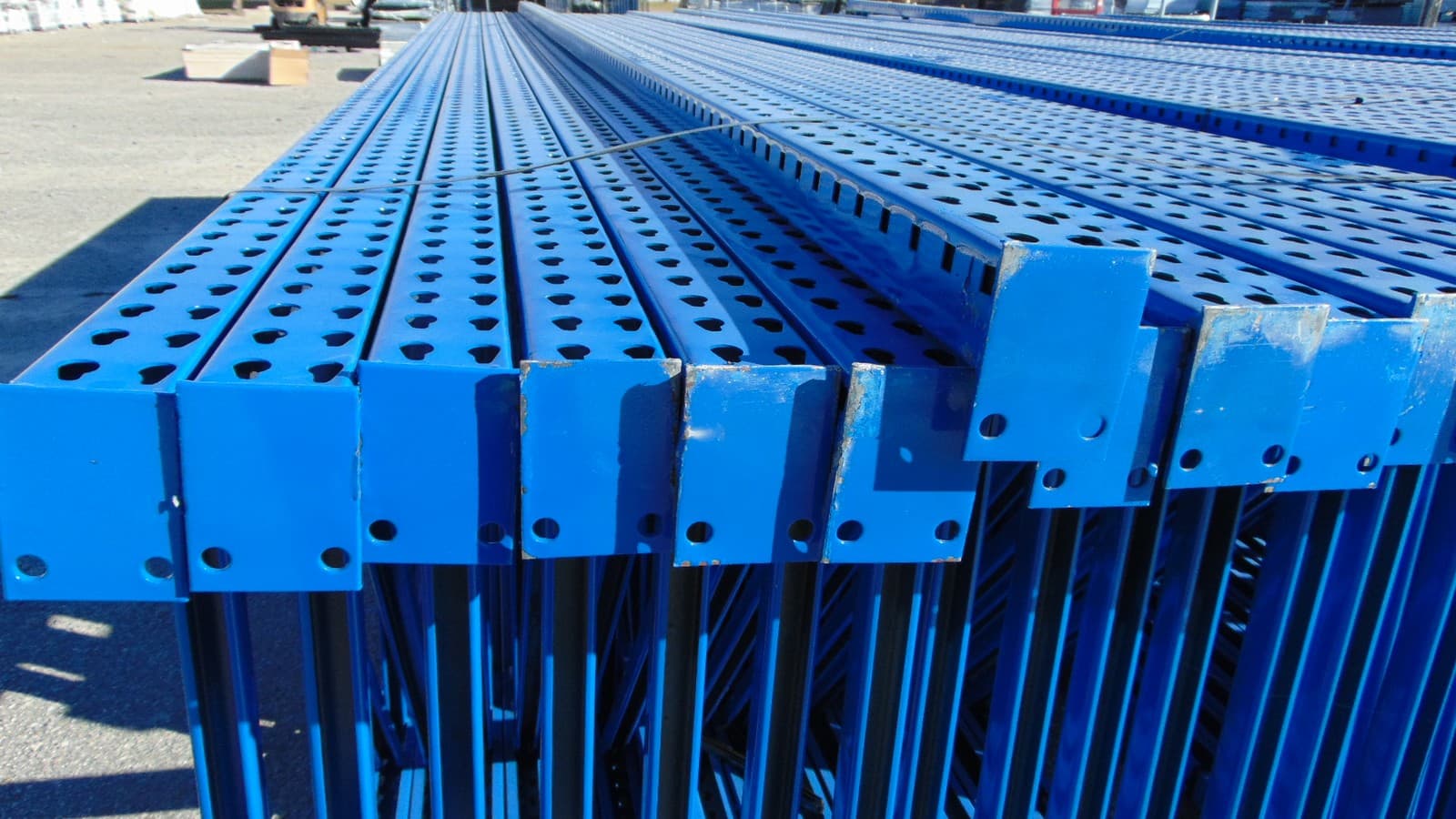 Pallet Racking Upright - 48" x 22' - Warehouse Shelving, Material Handling 5