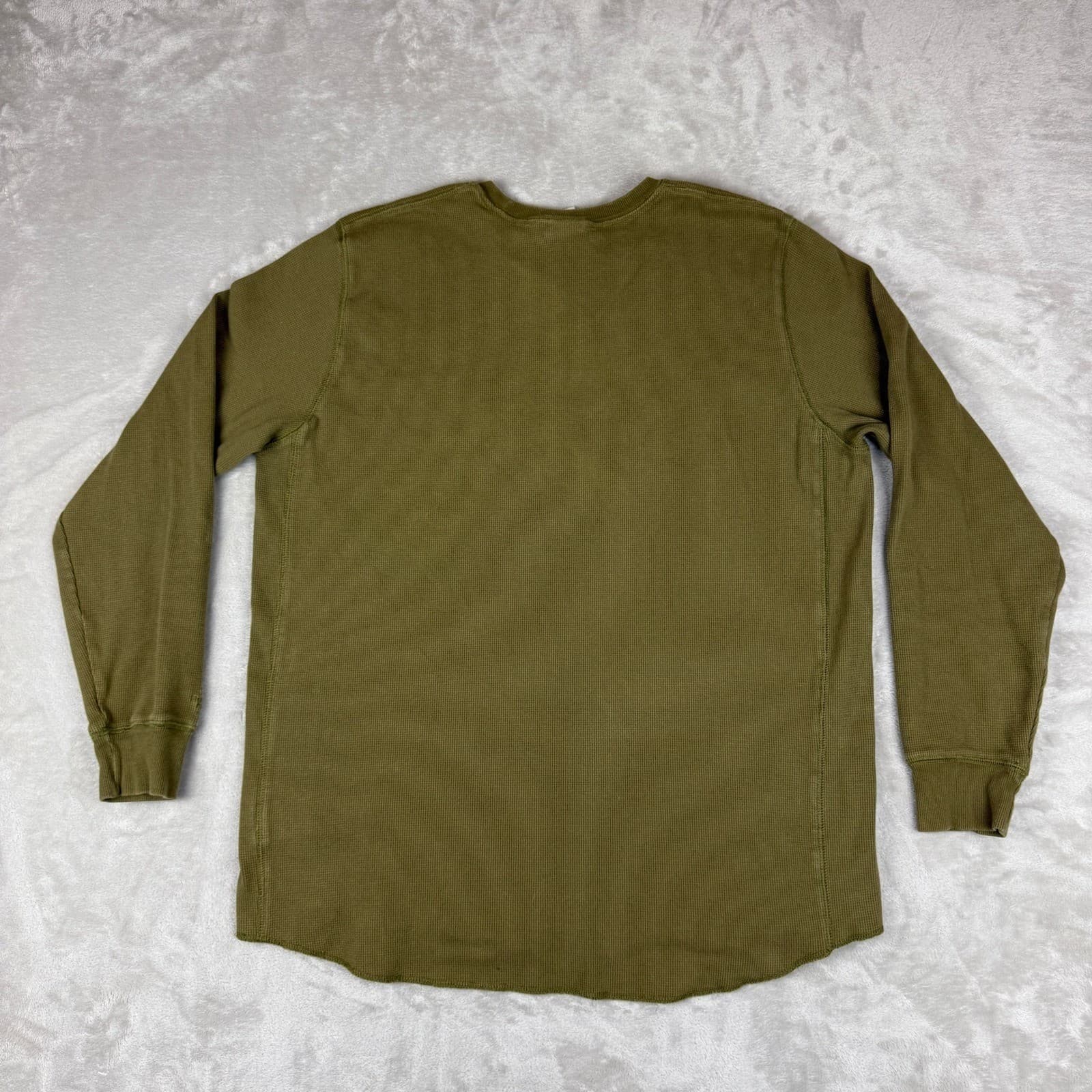 The North Face Shirt Mens XXL Base Layer Long Sleeve Waffle Knit Thermal 5