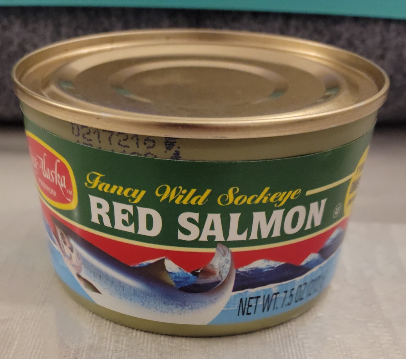 Lot/12  Sea Alaska Fancy Wild Sockeye Red Salmon OMEGA-3-  7.5 Oz  exp; 8/2026 2