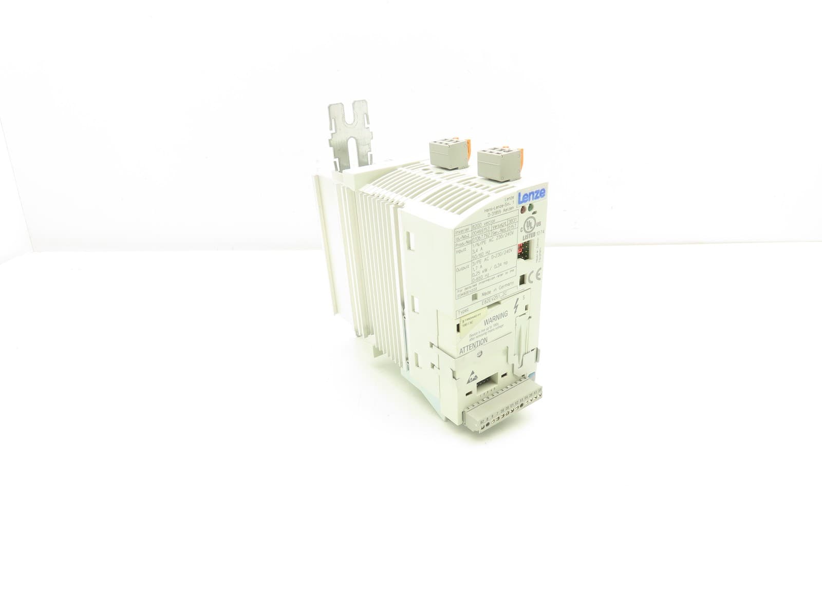 Lenze E82EV251_2C AC Drive Frequency Inverter VFD .25kW/.34Hp 230V 3PH