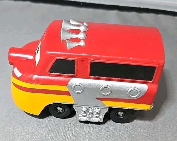 HTF Fisher Price GeoTrax Disney Cars Trev Train Car Only - Push 2008 R3125 4