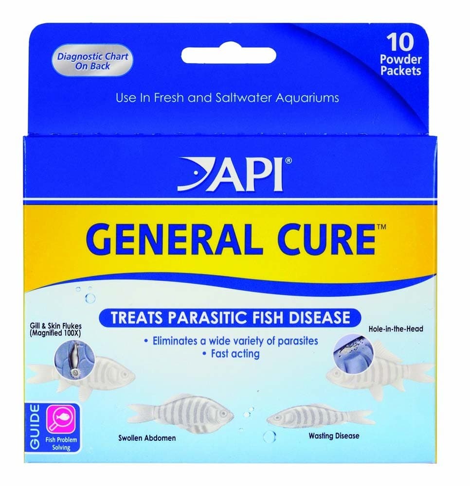 API General Cure Powder 10 count  For Freshwater and Saltwater Fish Aquariums 2