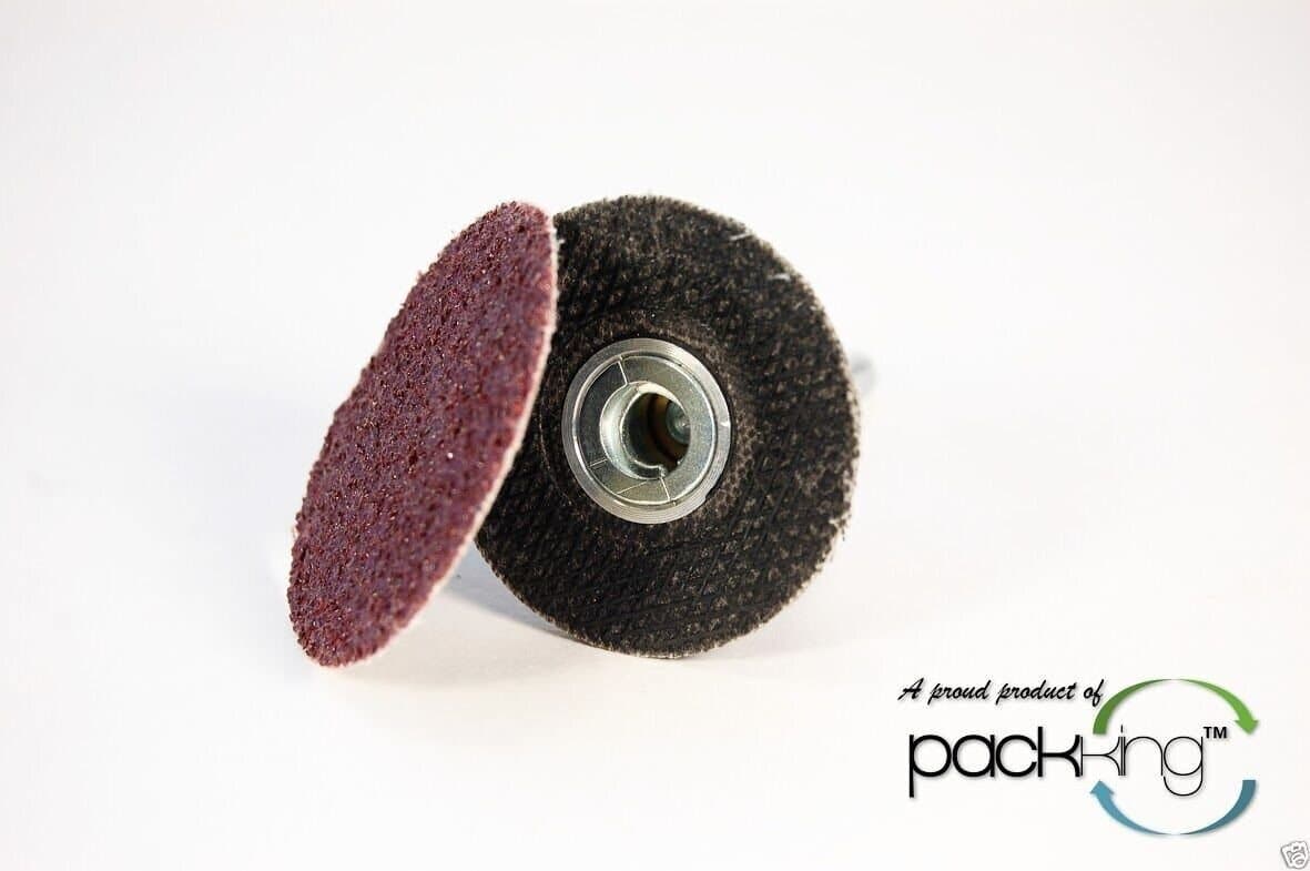 2IN SANDING & POLISHING MANDREL - DRILL ROTARY SANDING PADS QUICK CHANGE 4