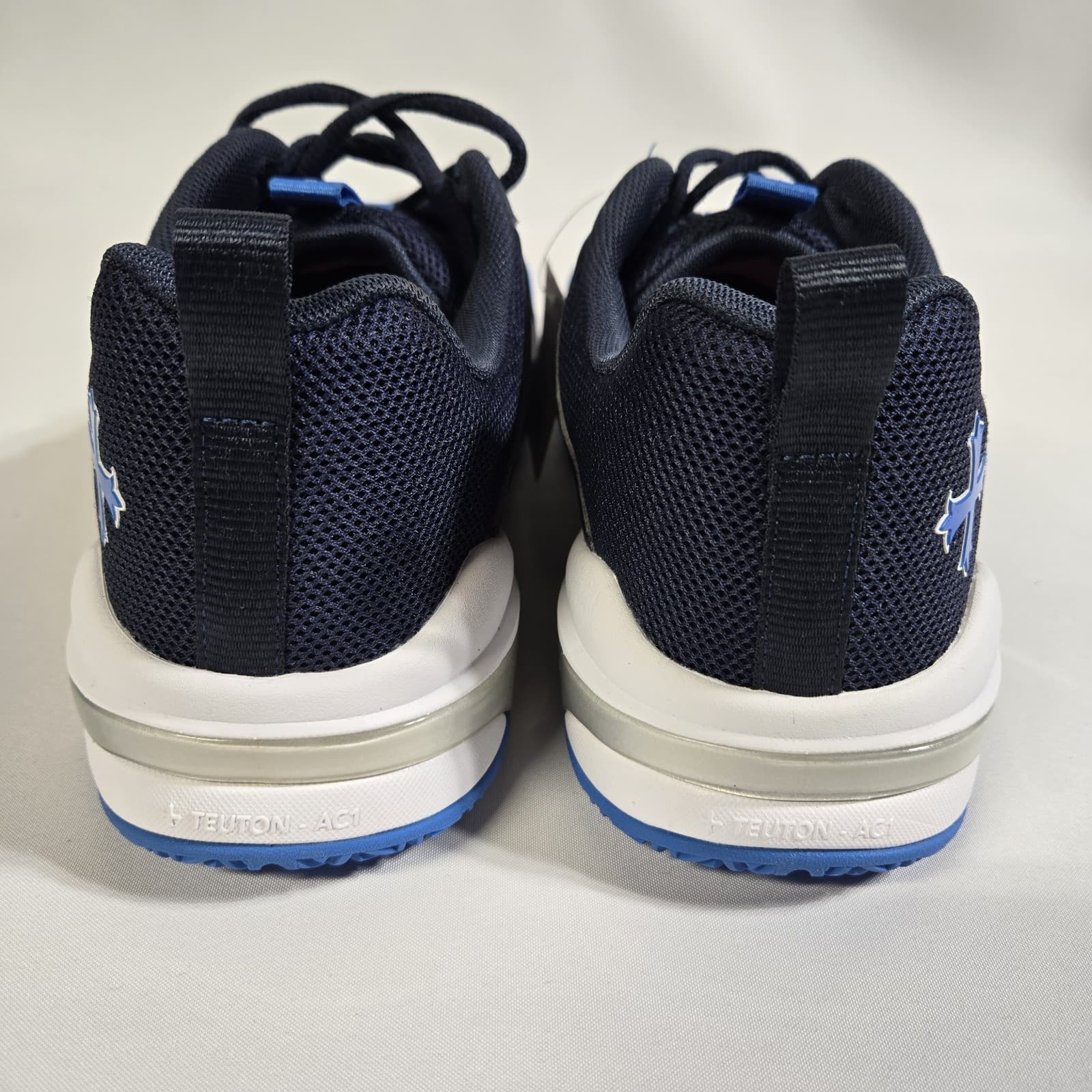 Teuton AC 1 Court Shoes Navy - Squash Badminton, Pickleball, Racquetball, Padel 5