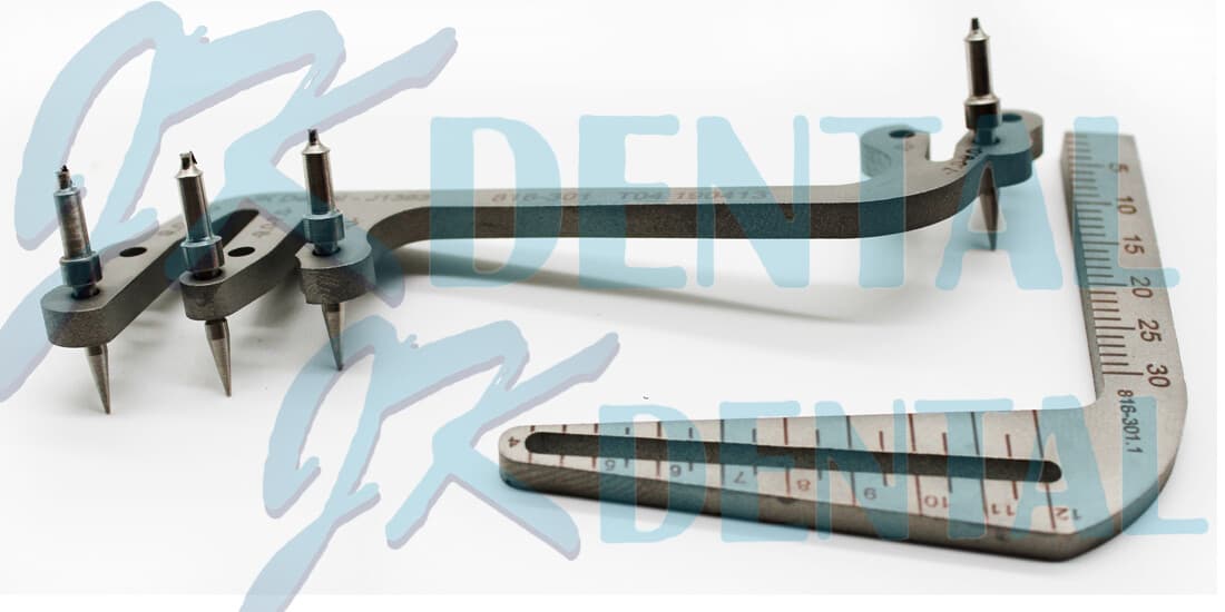 Dental Gauge Implant Surgical Drilling Guide Locator Parallel Depth Pin 5