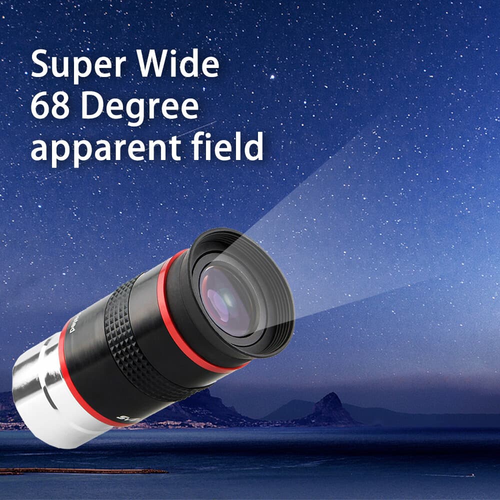 SVBONY 1.25"  6/9/15/20mm Telescope Eyepiece 68° Ultra Wide Angle Kit for vision 2