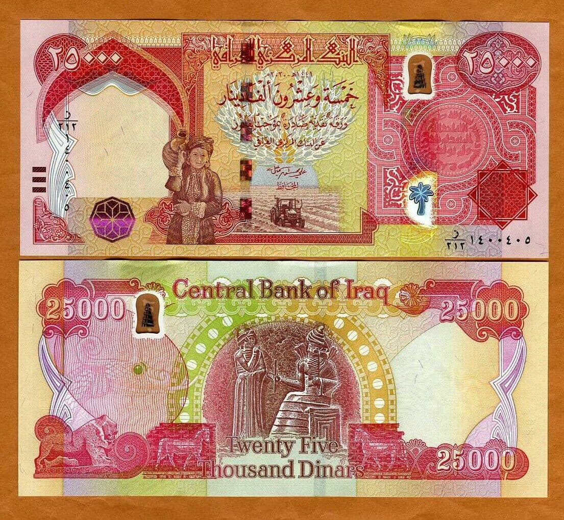 1,000,000 NEW IRAQ DINAR  1 Million  Crisp UNCIRCULATED Guaranteed Authentic COA 6