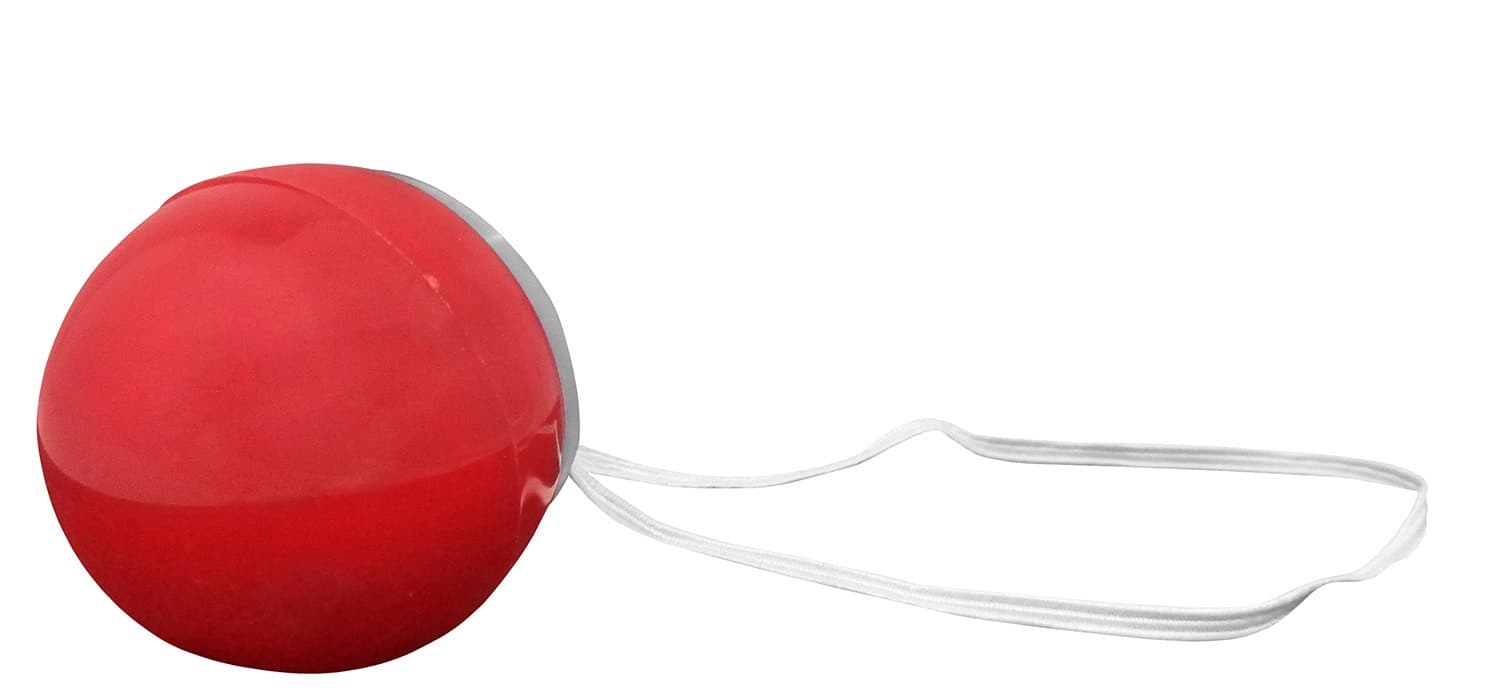 Light Up Rudolph Led Flashing Red Blinking Clown Reindeer Nose Costume Accessory 6