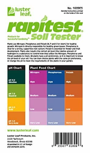 Luster Leaf Rapitest 1609CS Soil Lawn Garden Farm PH NPK Tester Test Testing Kit 2