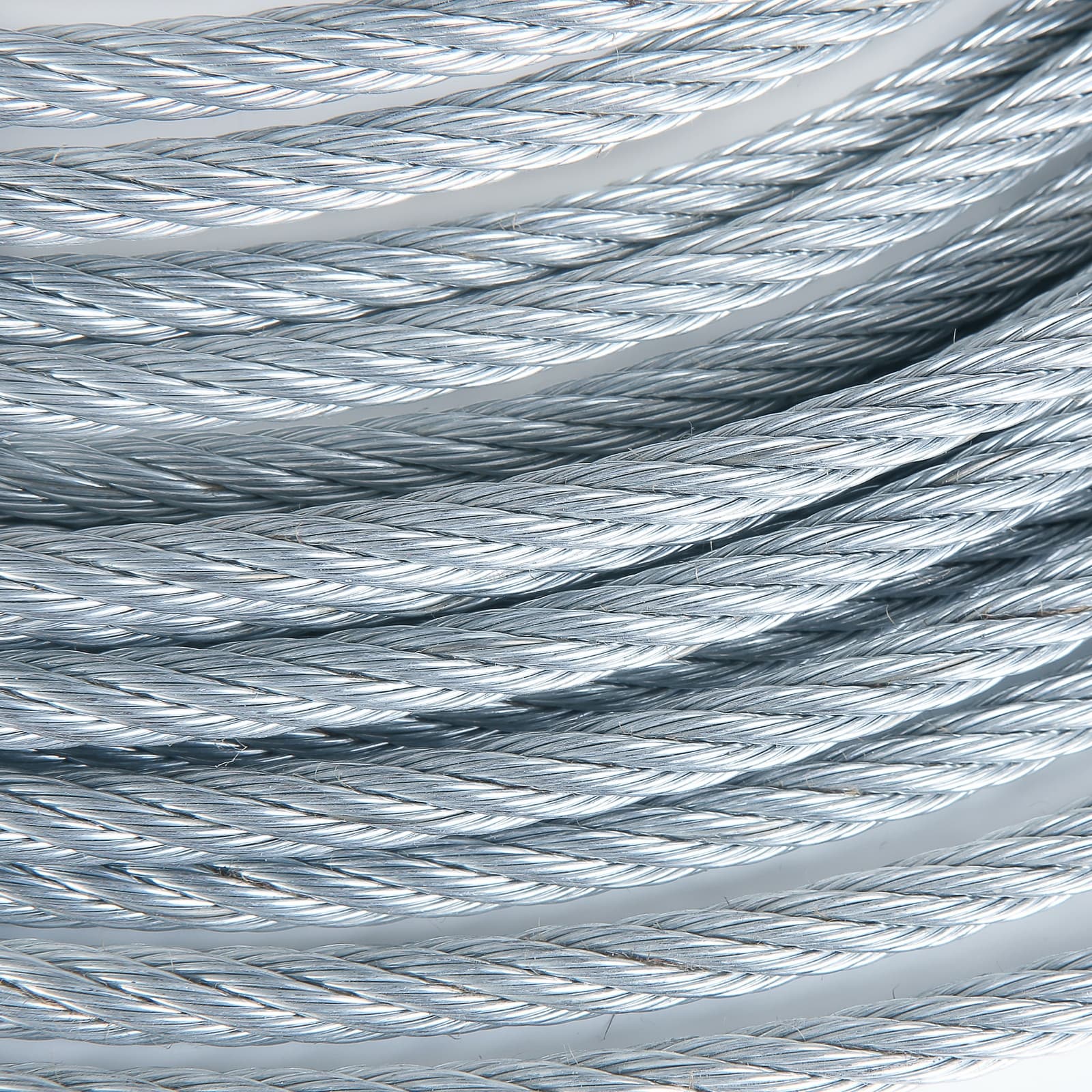 1/4" Galvanized Aircraft Cable Steel Wire Rope 7x19 (1000 Feet)