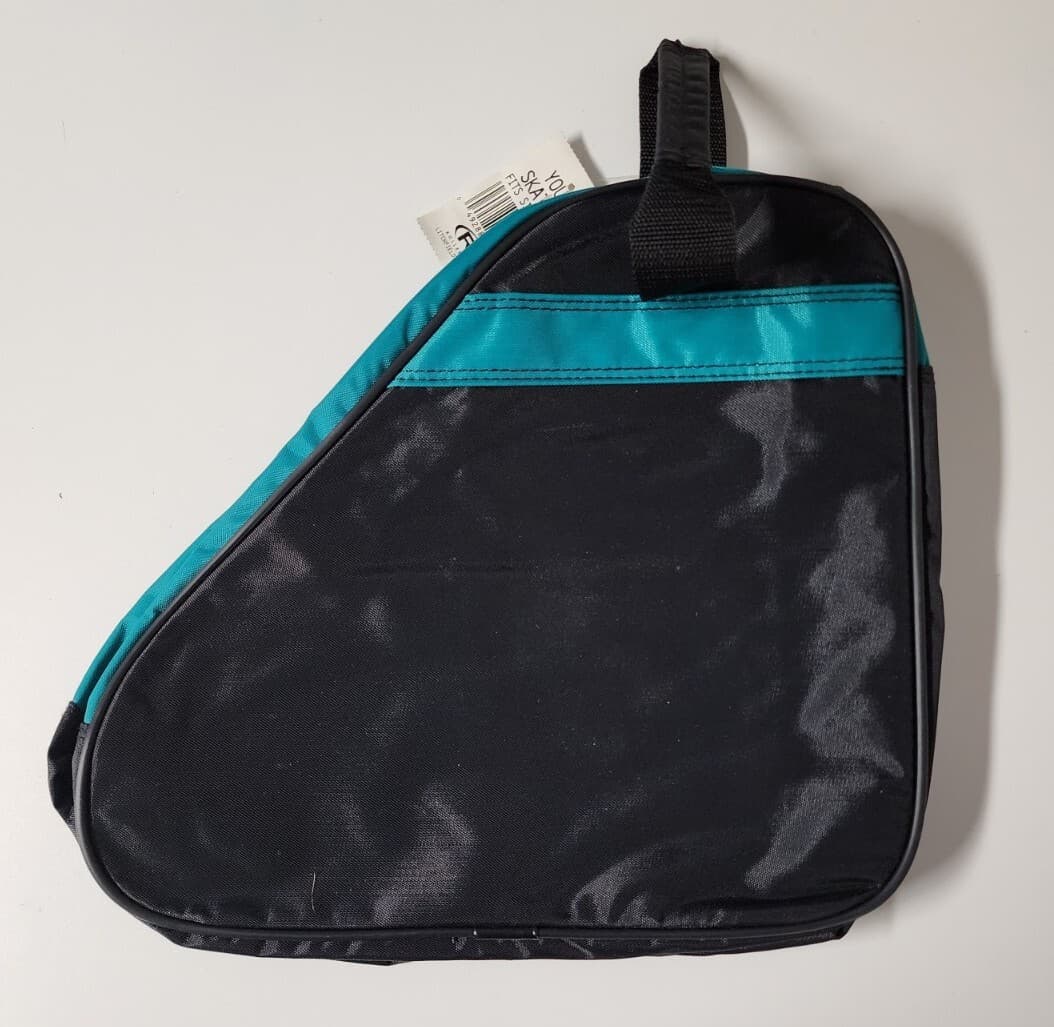 Vintage Charger Roller Skate Youth Rollerblades Storage Bag Teal 90s Retro!      4